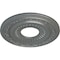 Ekena Millwork Lauren Ceiling Medallion (Fits Canopies up to 6 1/4"), 20 5/8"OD x 6 1/4"ID x 1 3/8"P, Platinum CM20LNPLS - alternate 2